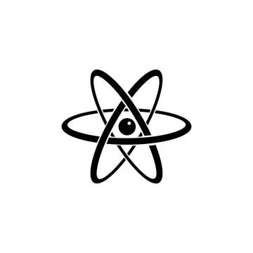 Molecule, Atom, Molecular Research Flat Vector Icon Molecule, Atom, Molecu... Stock Photos