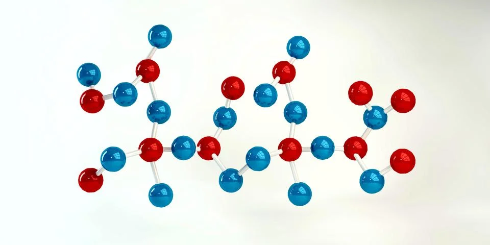 Molecule Background Stock Illustration