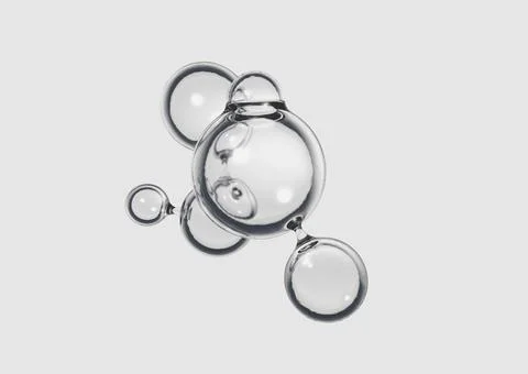 Molecule Closeup Stock Photos