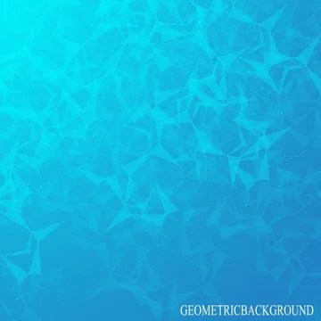 Molecule DNA and communication background. Connected lines with dots. Geometric Stock Illustration