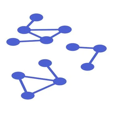 Molecule example icon, isometric style Stock Illustration
