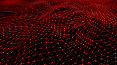 Molecule fabric, atomic thin layer, nodes and network Stock Footage 55760474