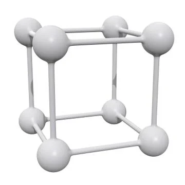 Molecule Grid Connection Structure Stock Illustration