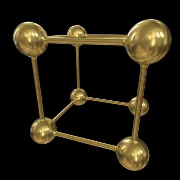 Molecule Grid Connection Structure Illustrazione stock