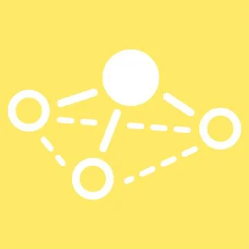 Molecule icon 스톡 일러스트