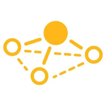 Molecule icon 스톡 일러스트