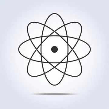 Molecule icon. vector illustration Stock Illustration