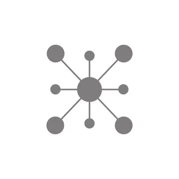 Molecule icon. Web Icon. Premium quality graphic design. Signs, outline symbols Stock Illustration