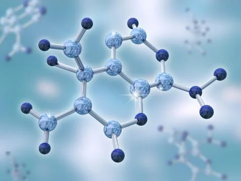 Molecule Stock Illustration