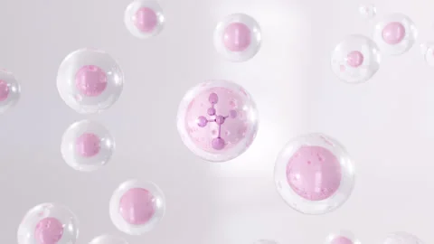 Molecule inside a liquid bubble 動画素材 278332693