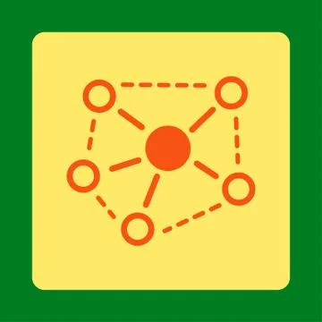 Molecule Links icon 스톡 일러스트