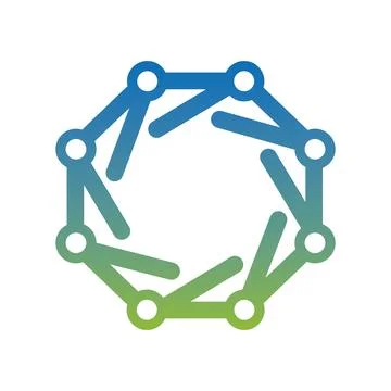 Molecule Logo Icon Vector Template Design business logos Stock Illustration
