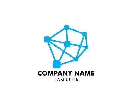 Molecule logo template vector icon 库存插图