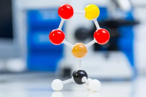 Molecule model Stock Photos