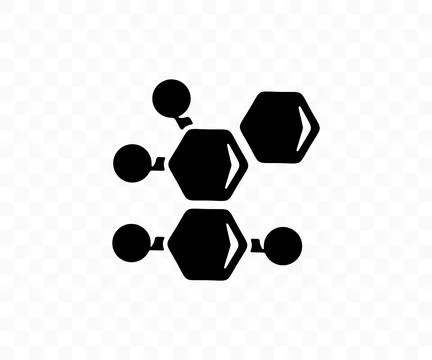 Molecule, molecules and molecular structure, graphic design Stock Illustration