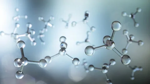Molecule or atom Stock Footage 194258522