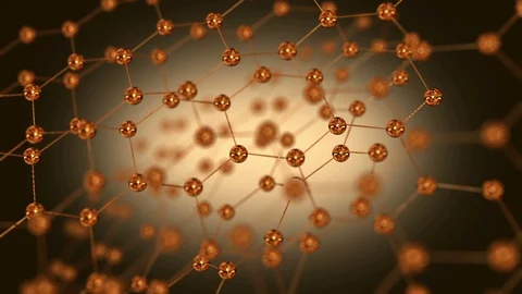 Molecule or network background abstract animation. Stock Footage 95257037