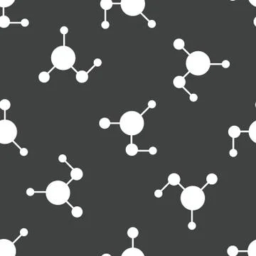 Molecule pattern Illustrazione stock