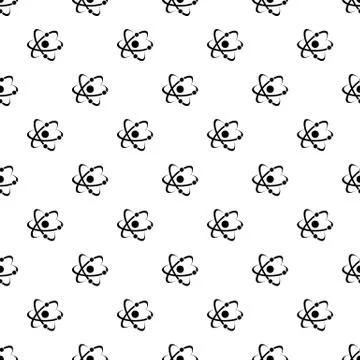 Molecule pattern seamless Illustrazione stock