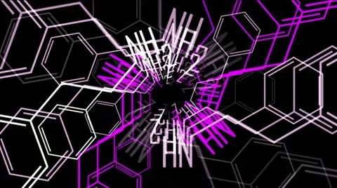 Molecule - Phenethylamine 스톡 동영상 22130181