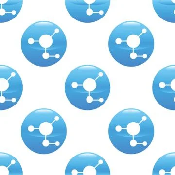 Molecule sign pattern イラスト素材