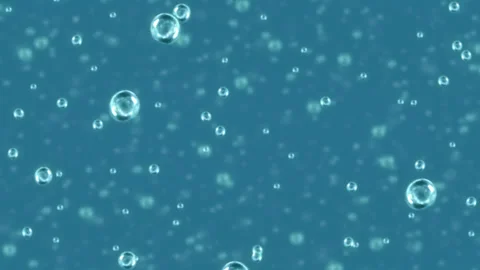 Molecule Single zoom in. This 3D animation zooming into single molecules can Stockbeeldmateriaal 340540547