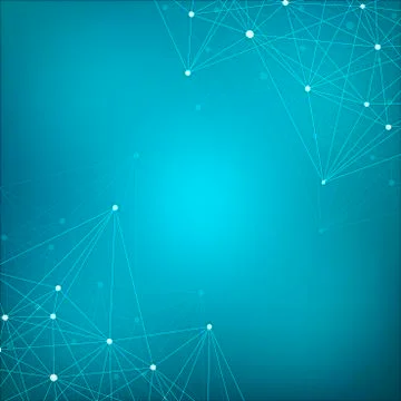 Molecule structure dna and neurons, connected lines with dots, genetic and 写真素材