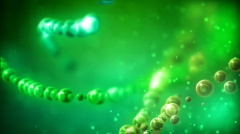 Molecule structure Stock Footage 592559