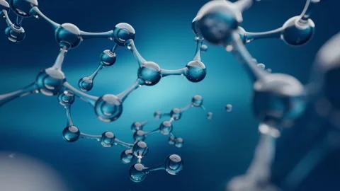 Molecule structure Stock Footage 284912430