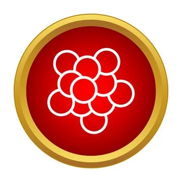 Molecule structure icon representing scientific atoms compound Stock Illustration
