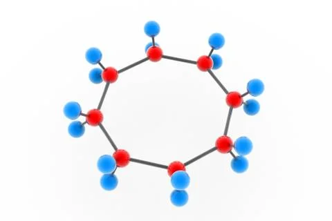 Molecule structure Stock Illustration