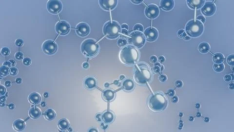 Molecule Structure Network Illustrazione stock