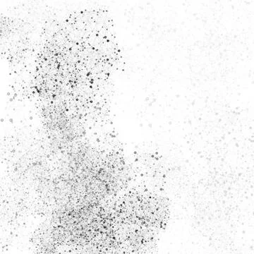 Molecule structure, white background for communication, vector illustration Stock Illustration