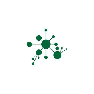 Molecule symbol logo template vector illustration design Stock Illustration
