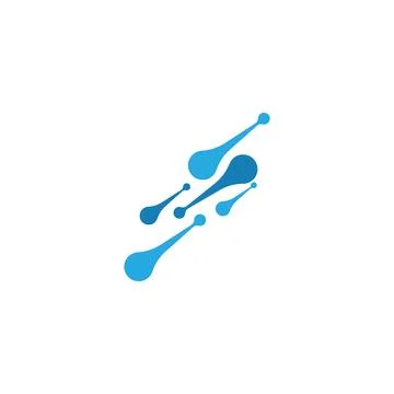 Molecule symbol logo template vector illustration design Stock Illustration