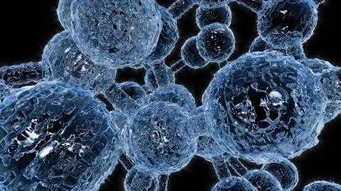 Molecule transparent 1 Stock Illustration