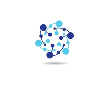 Molecule vector icon illustration design Stock Illustration