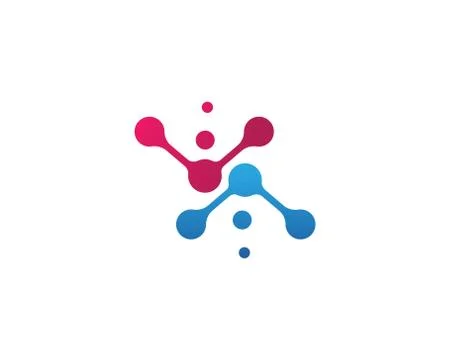 Molecule vector illustration design 스톡 일러스트