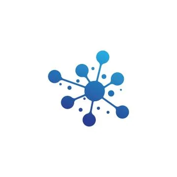 Molecule vector illustration design 스톡 일러스트