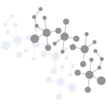 Molecule vector illustration design Stock Illustration