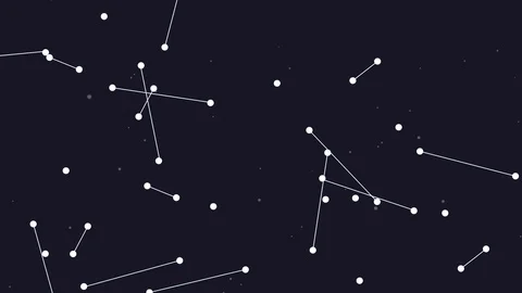 Molecules. Animation atom structure. Cartoon Stock Footage 122738059