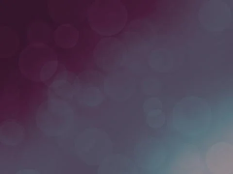 Molecules as blurred lights in space. Stock Illustration