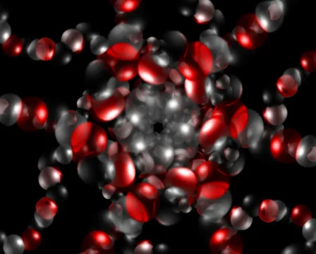 Molecules A 库存影片 35508075