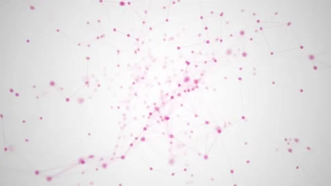 Molecules Video stock 139909718