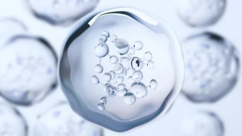 Molecules or atoms, molecular structure, biochemical. chemical formula Stock Footage 282013413