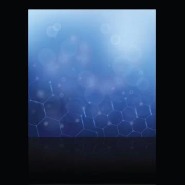 Molecules pattern イラスト素材