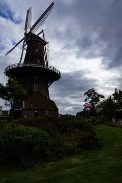 Molen de Valk Leiden Stock Photos