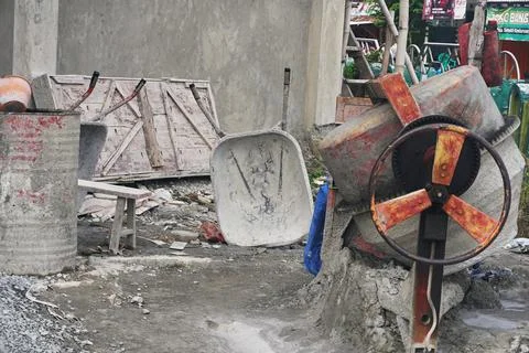 The molen engine Foto stock