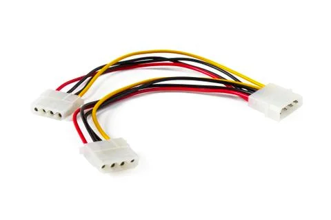 Molex splitter Stock Photos