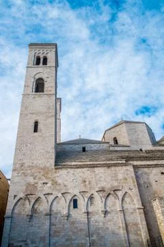 Molfetta cathedral Stock Photos